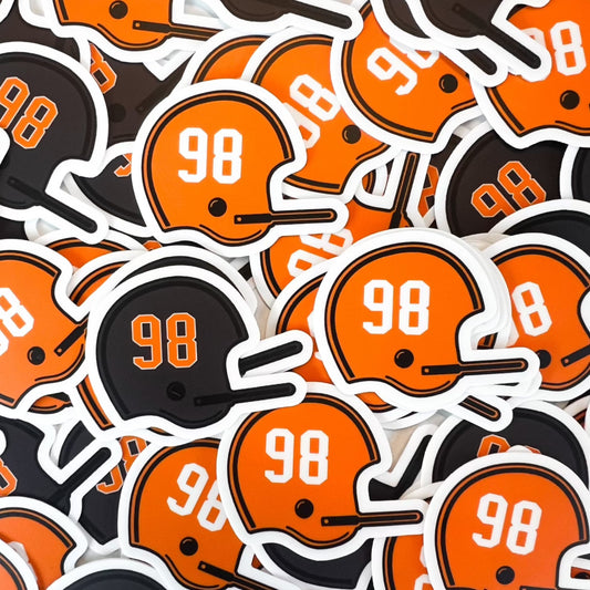 98 Helmet Sticker Set