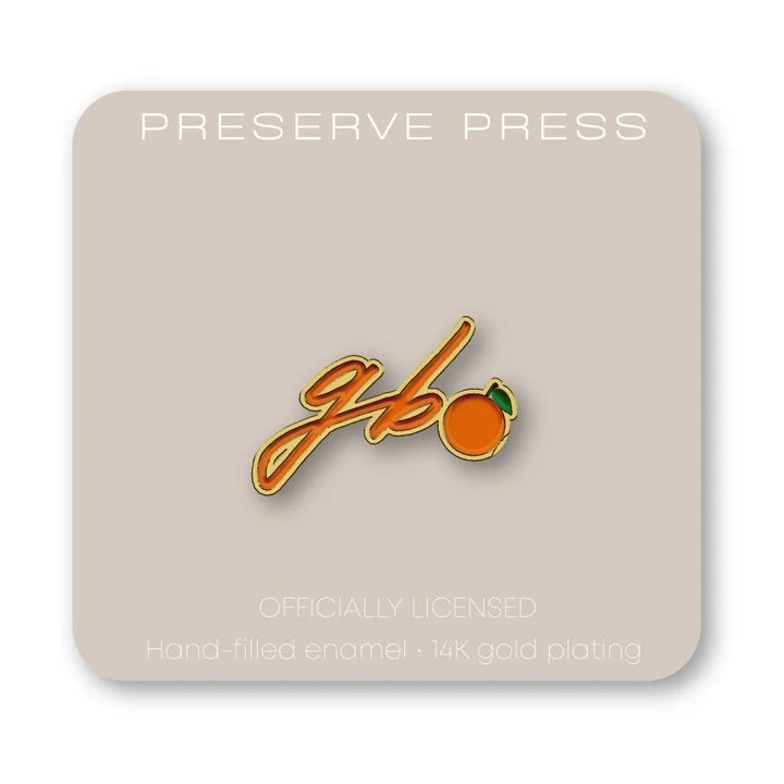 GBO Enamel Lapel Pin
