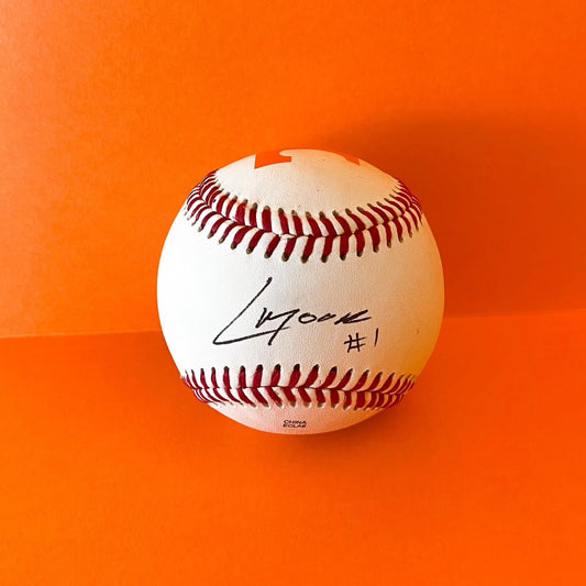Christian Moore Autographed Baseball