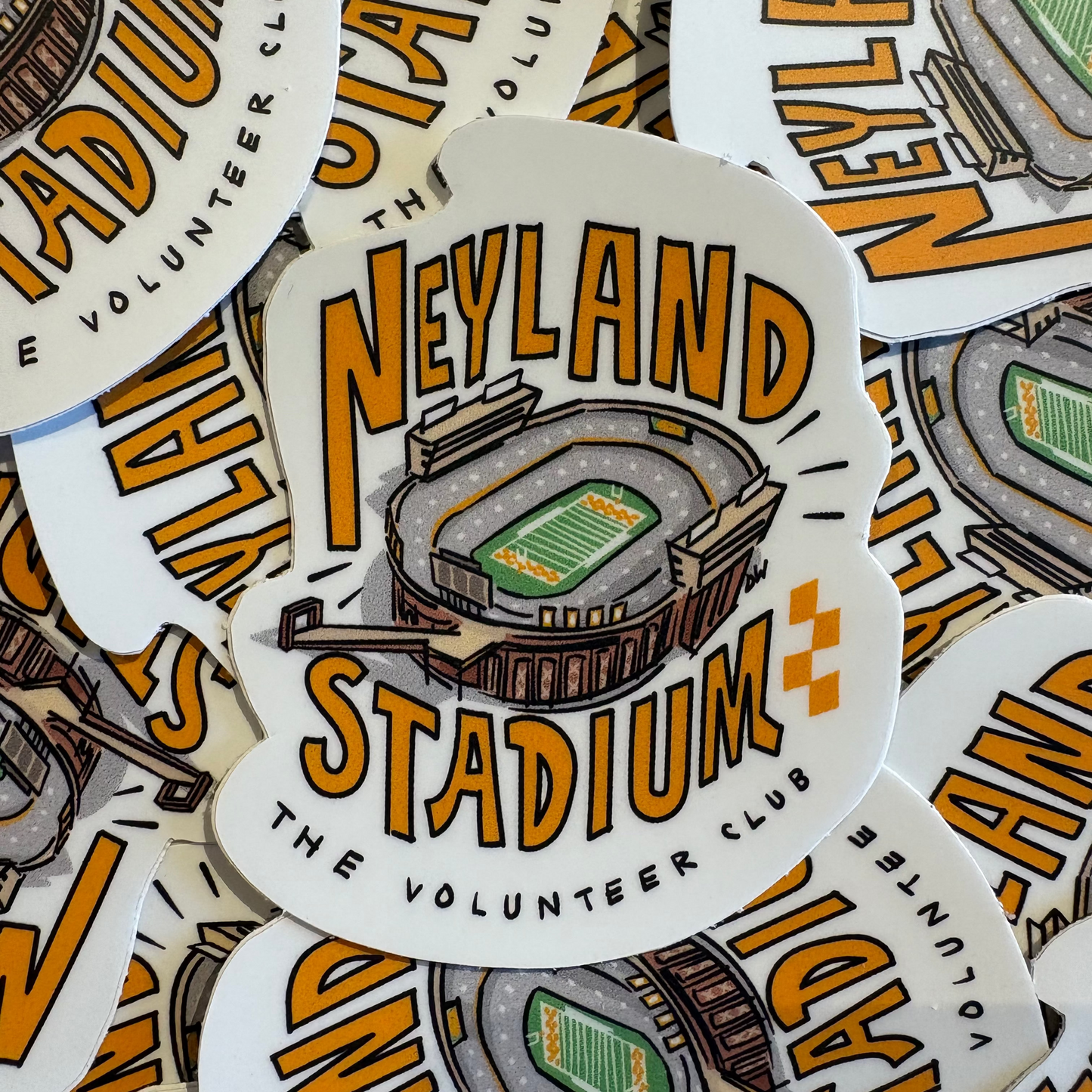 Neyland Stadium Sticker