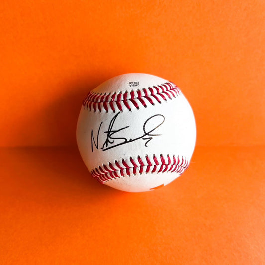 Nate Snead Autographed Baseball