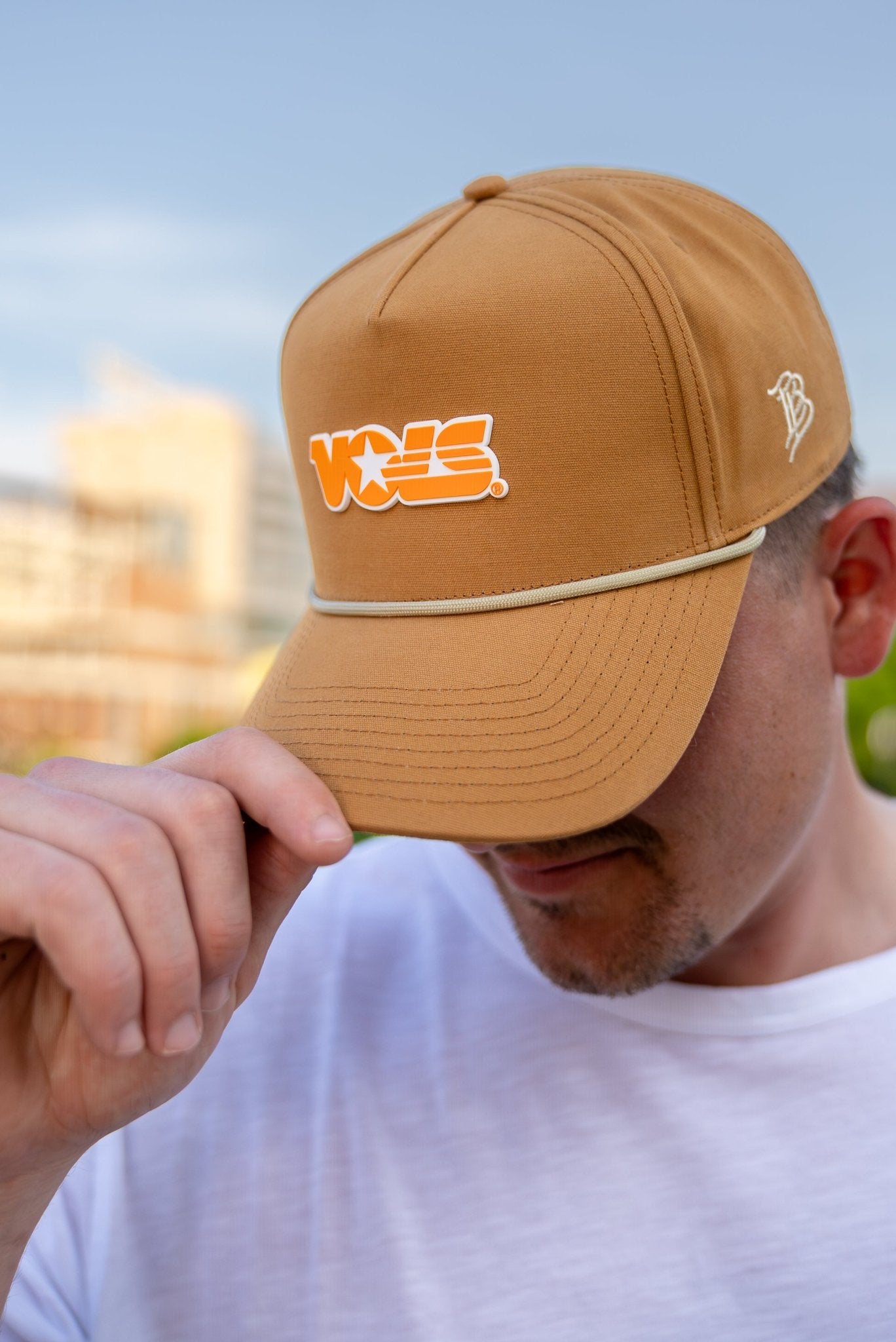 Branded Bills Wheat Canvas Star Vols Hat - The Volunteer Club