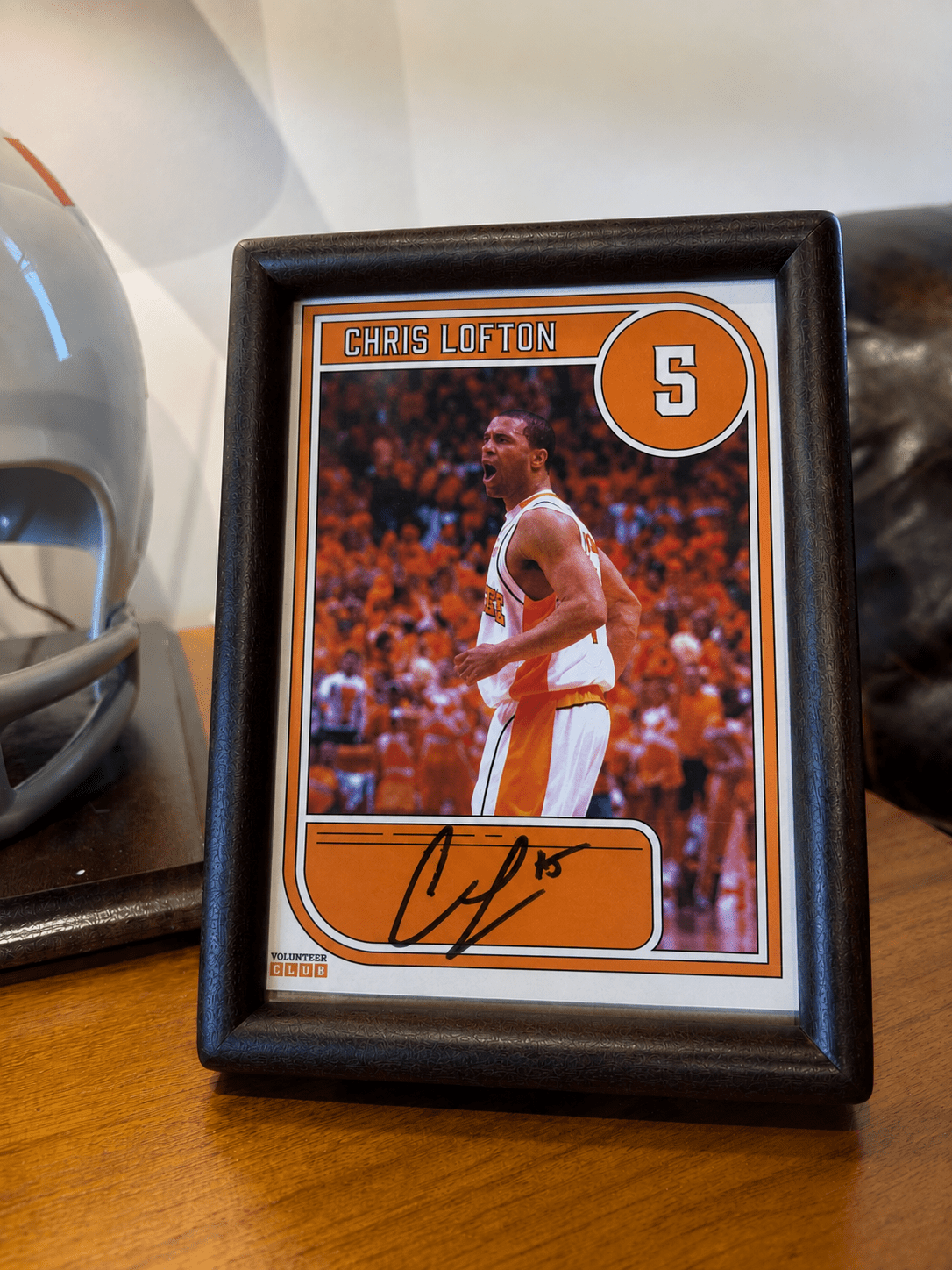 Chris Lofton Autographed 5x7 - The Volunteer Club