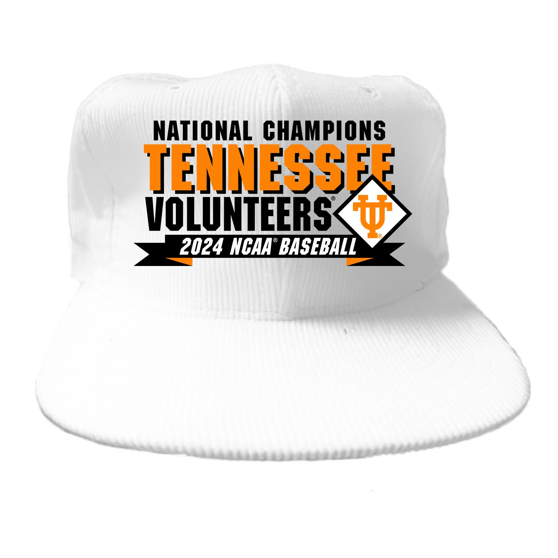 Tennessee Baseball NCAA National Champion Corduroy Hat