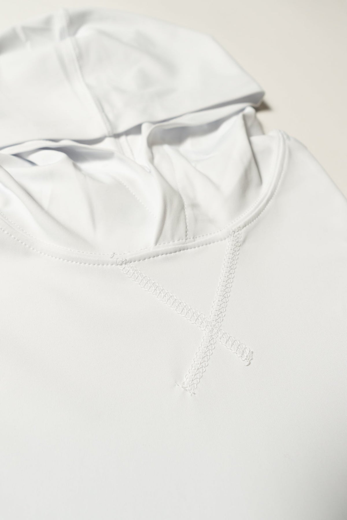 The White Golf Hoodie - The Volunteer Club