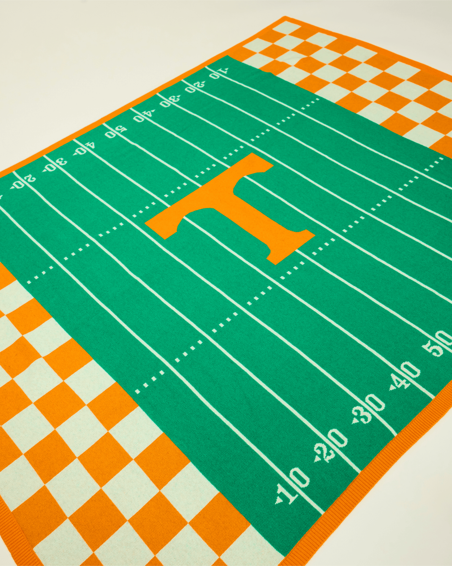 Volunteer Club x Hippy Feet Football Throw Blanket - The Volunteer Club