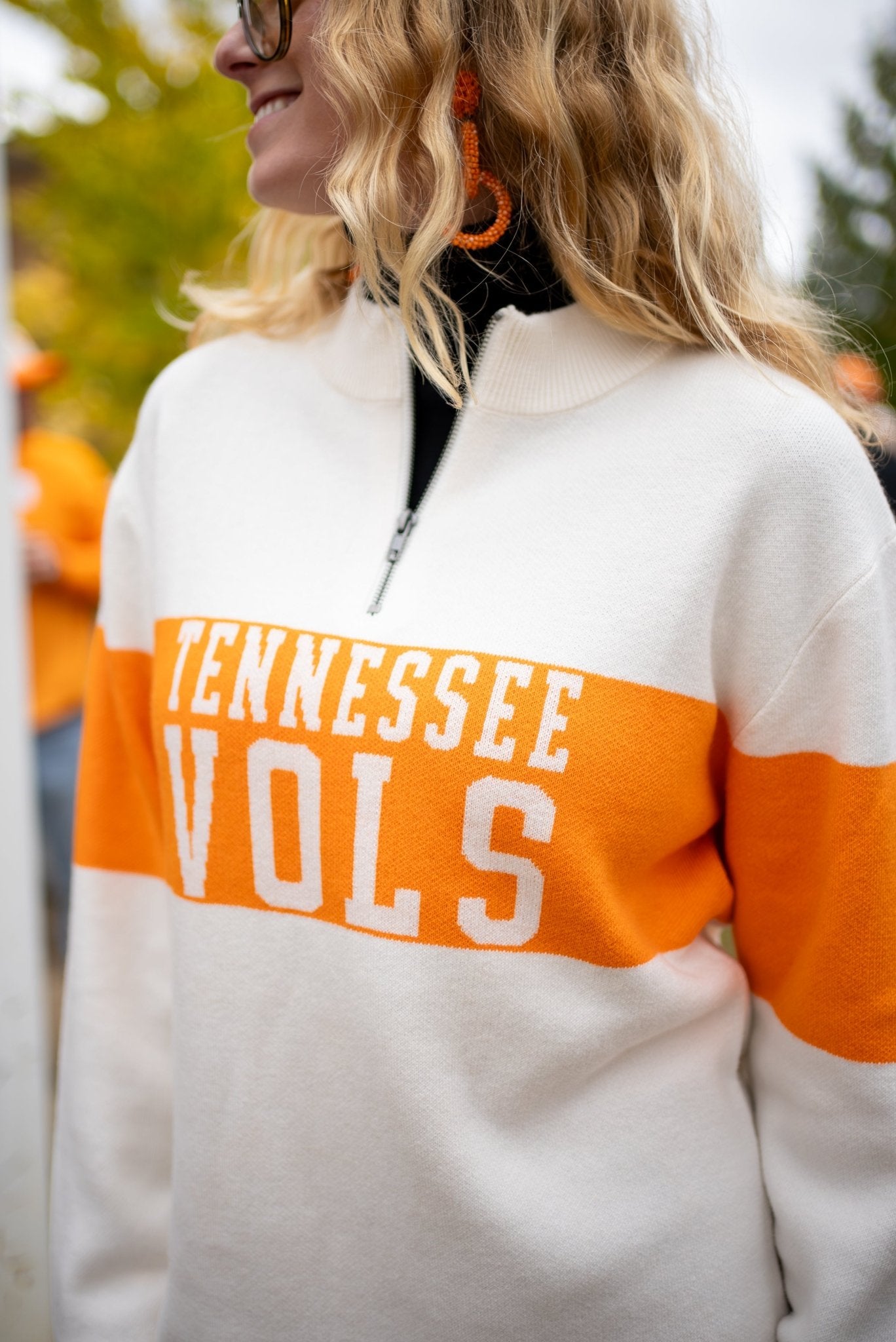 Volunteer Club x Hippy Feet Tennessee Vols Quarter Zip - The Volunteer Club