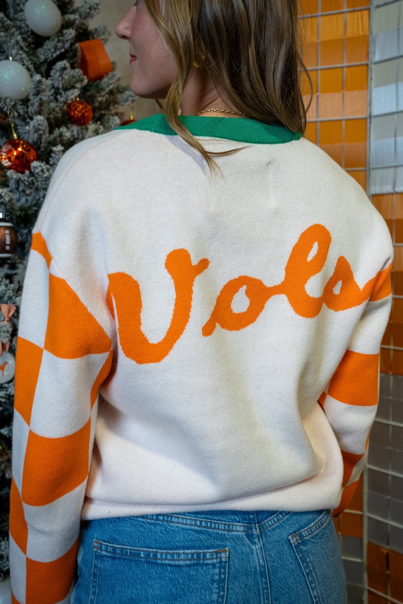 Volunteer Club x Hippy Feet Vintage UT Button Down Cardigan - The Volunteer Club