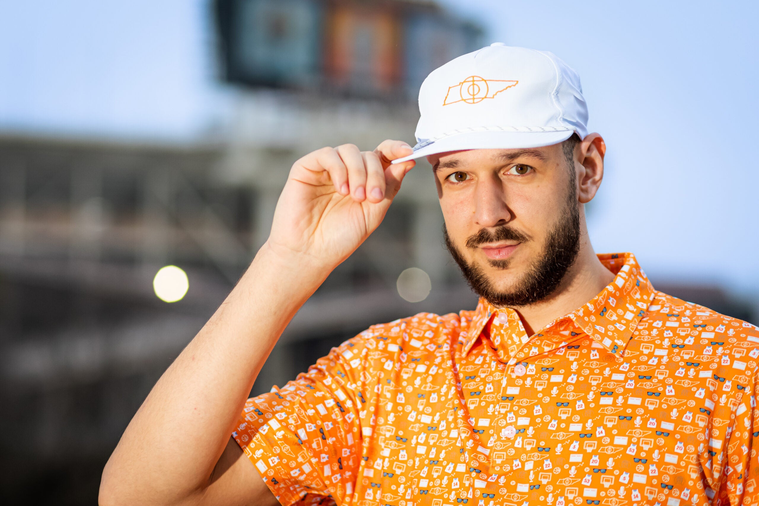 Retro Vols Rope Hat The Volunteer Club