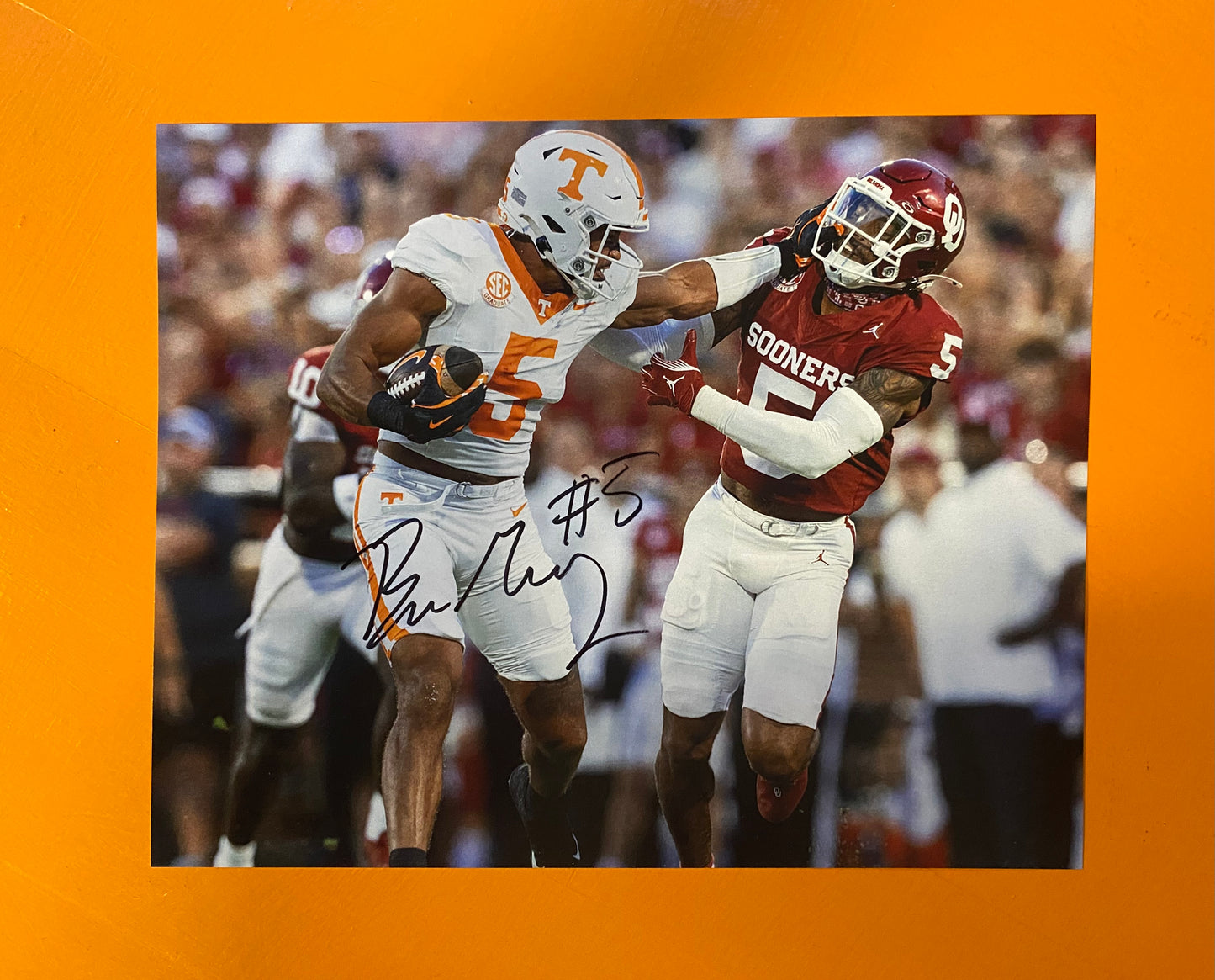 Bru McCoy Autographed 8x10