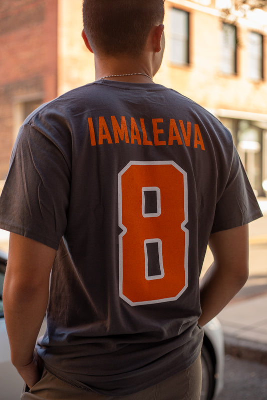 Adult Nico Iamaleava Smokey Grey Shirsey