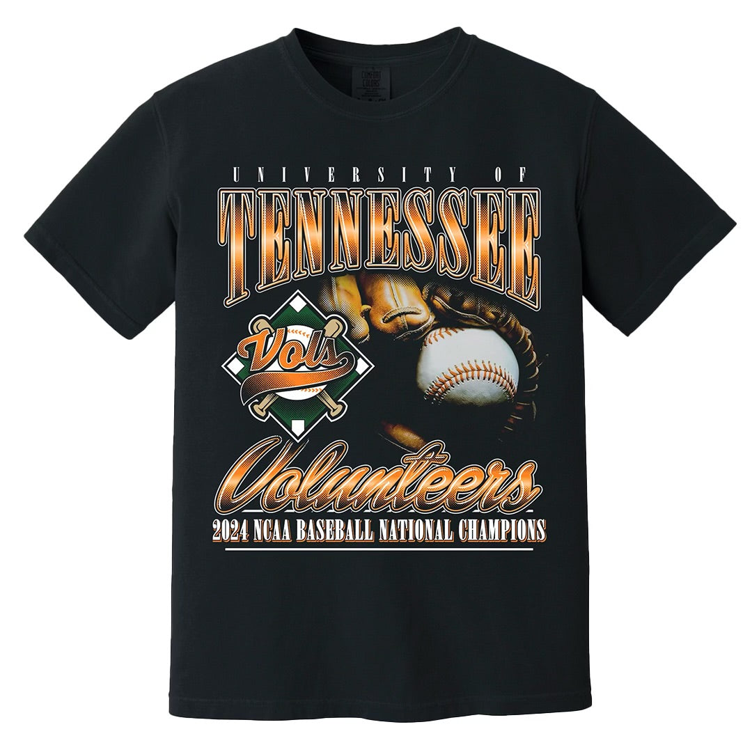 Tennessee Volunteers NCAA Baseball National Champions Graphic Tee