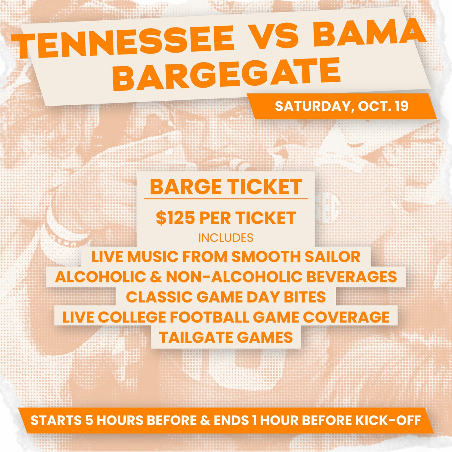 Alabama Bargegate Ticket