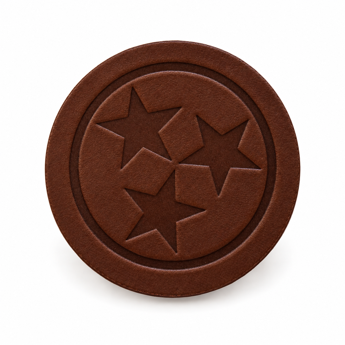 Leather Tri-Star Coasters