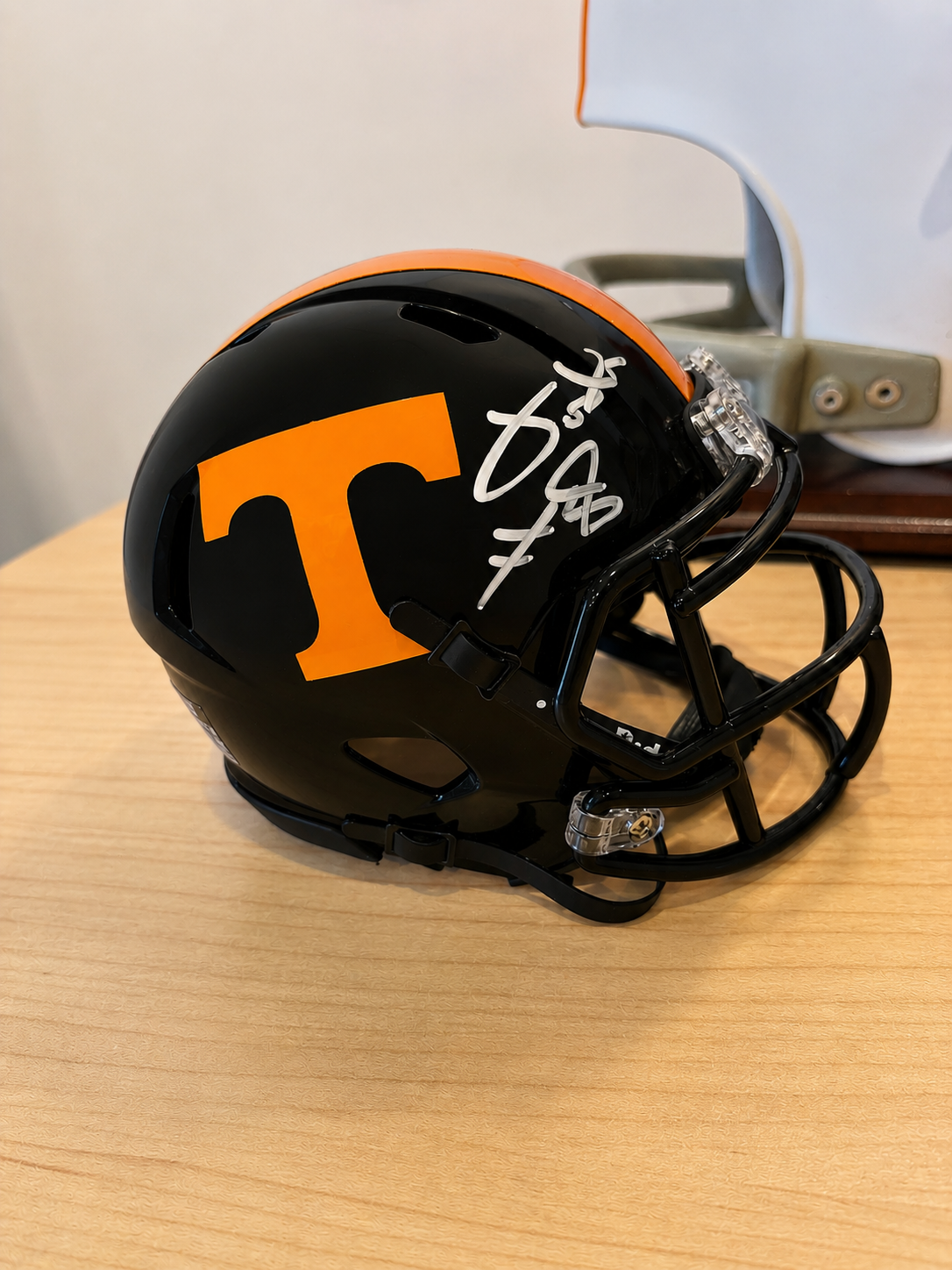 Josh Heupel Autographed Mini Helmet