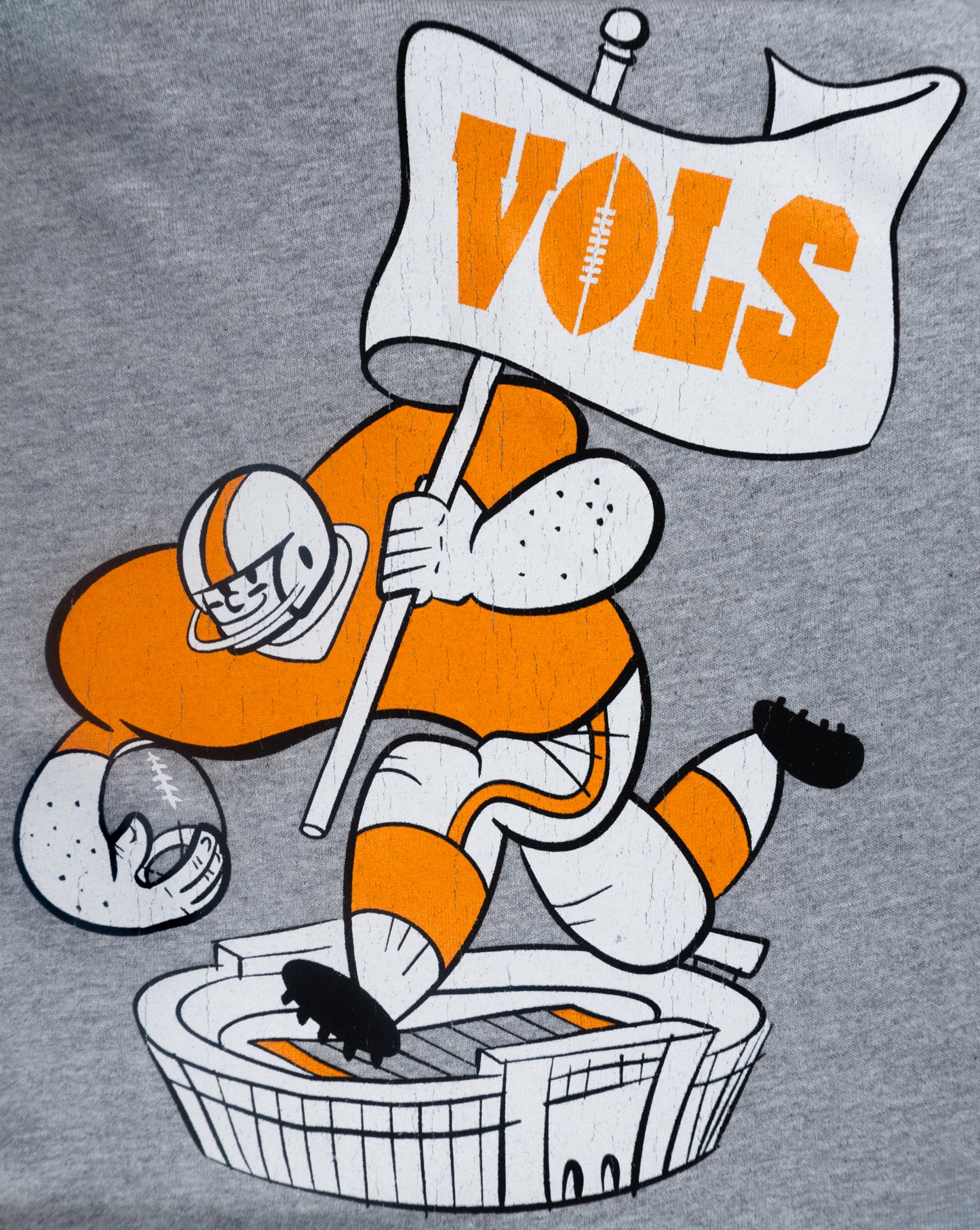 Youth Vols Football Player tee