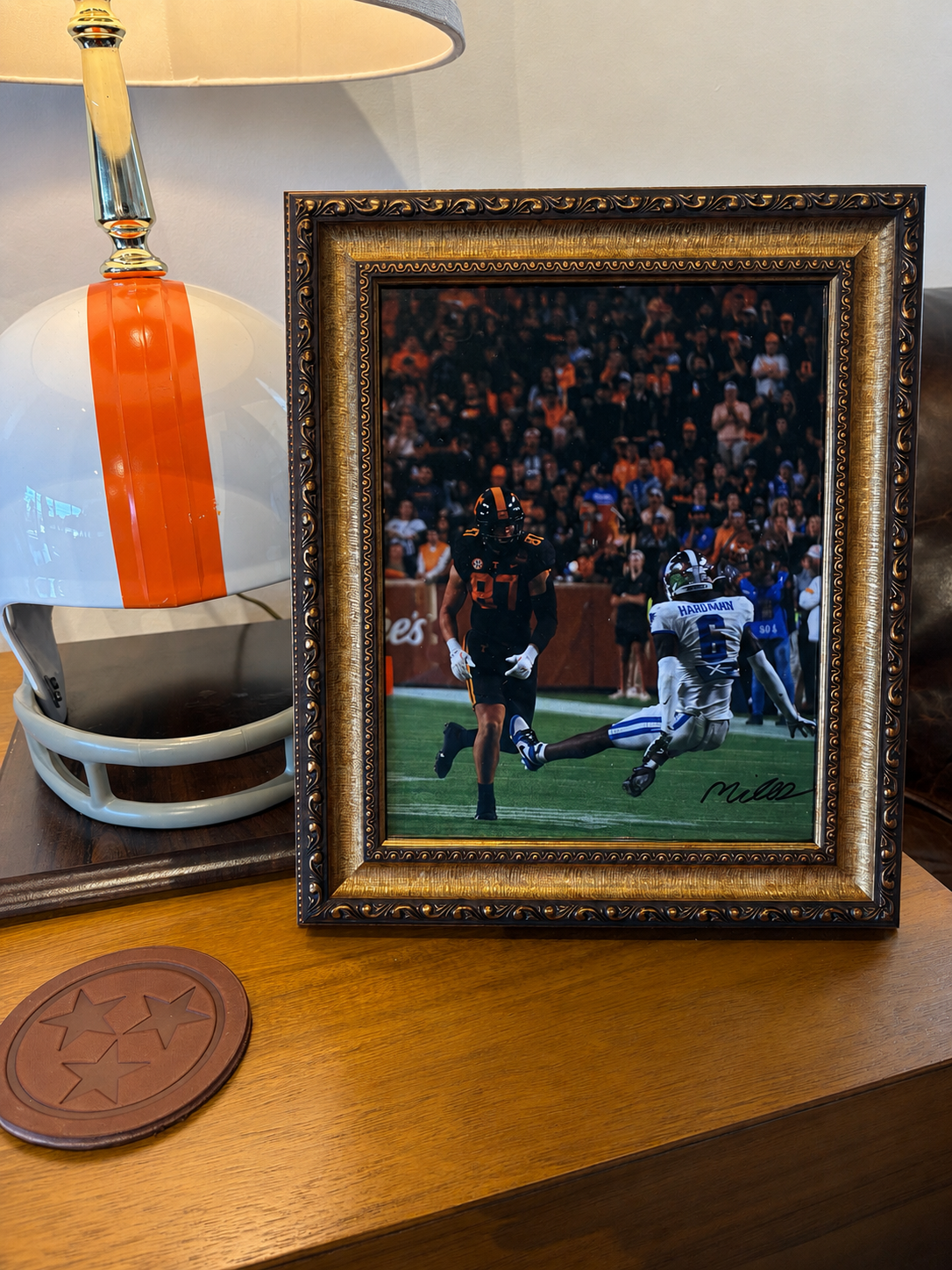 Miles Kitselman Autographed 8x10 vs Kentucky