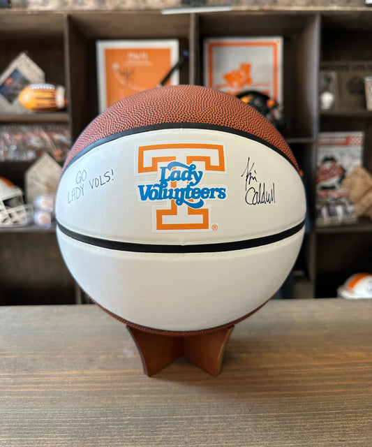 Coach Kim Caldwell Autographed Lady Vols Basketball