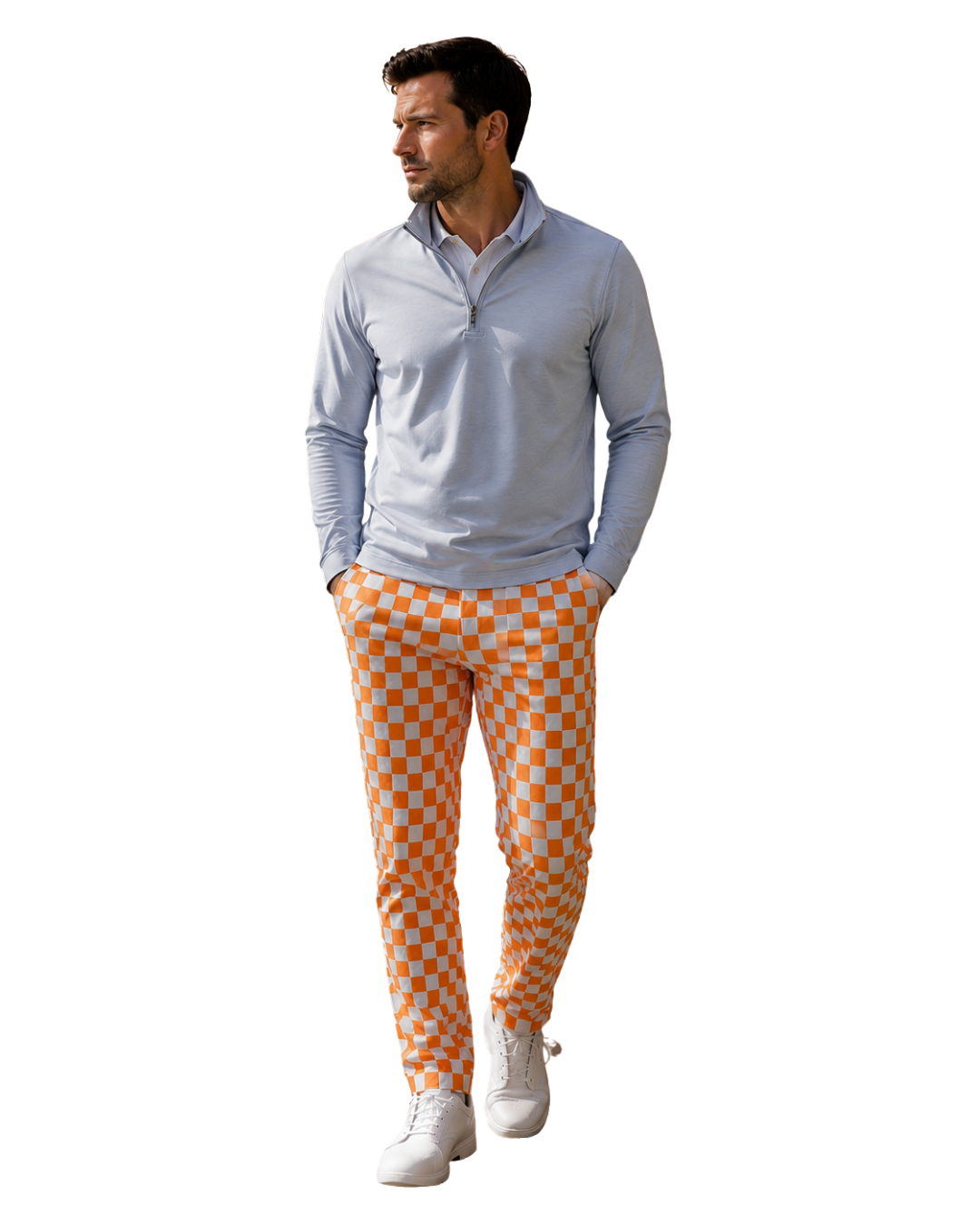 The George Hybrid UT Checkerboard Pant