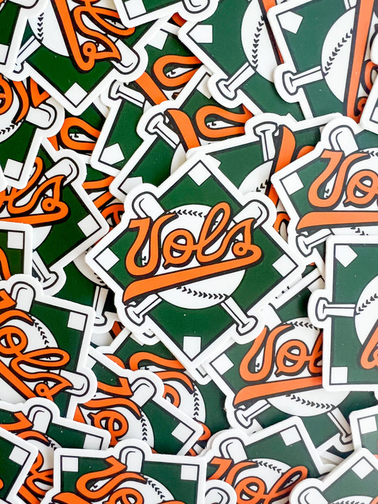 Vol Baseball Sticker