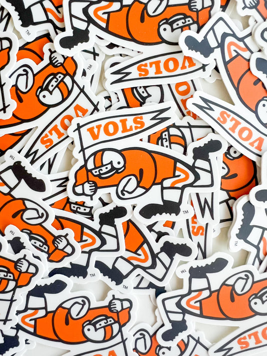 Charging Vol Sticker