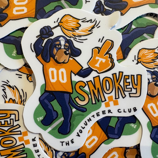 Smokey Dancing Mascot Sticker