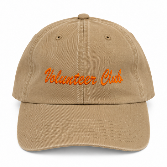 Volunteer Club Script Hat