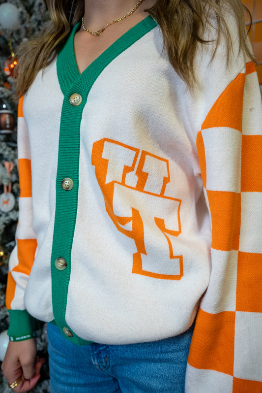 Volunteer Club x Hippy Feet Vintage UT Button Down Cardigan