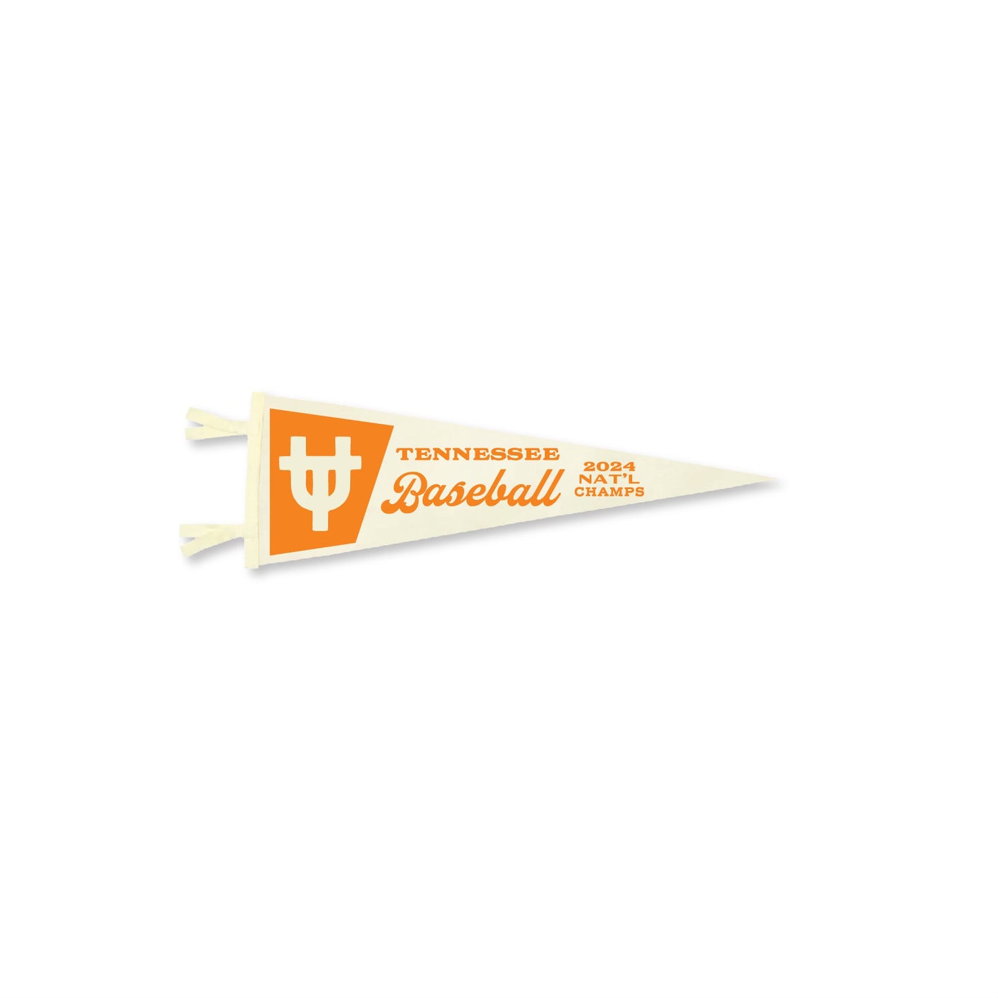 Interlocking UT National Championship Pennant