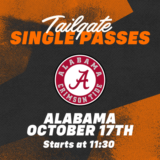 Alabama Game Tailgate Pass - The Volunteer Club