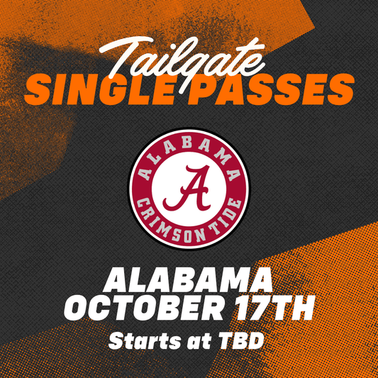 Alabama Game Tailgate Pass - The Volunteer Club