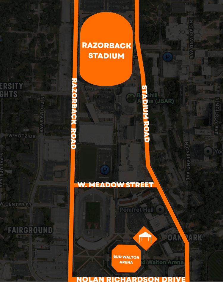 Arkansas Game Tailgate Pass - The Volunteer Club