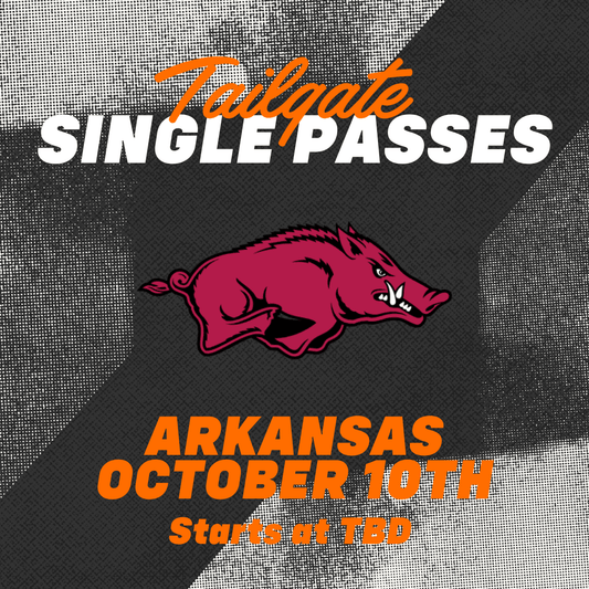 Arkansas Game Tailgate Pass - The Volunteer Club