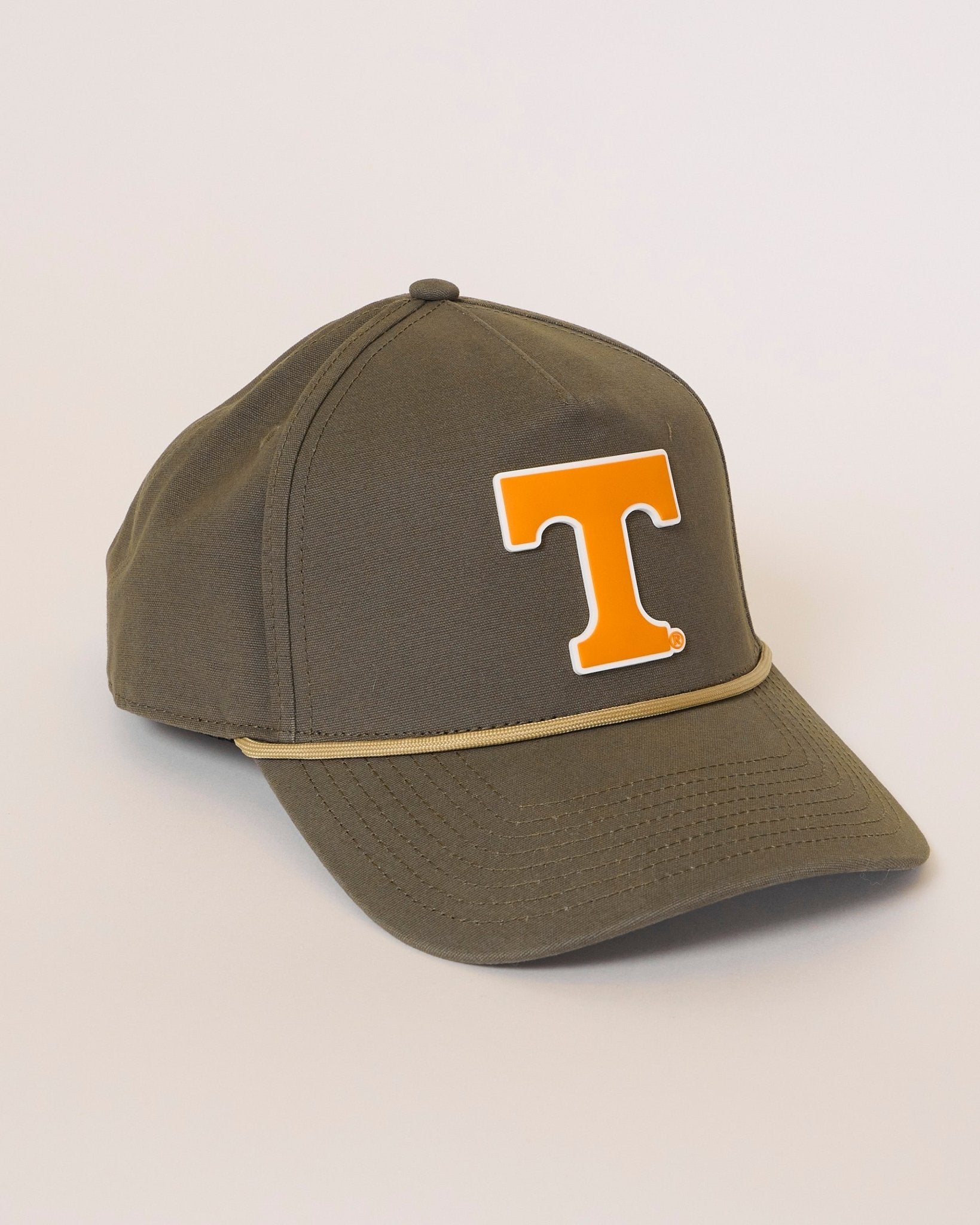 Branded Bills Green Canvas Power T Hat - The Volunteer Club