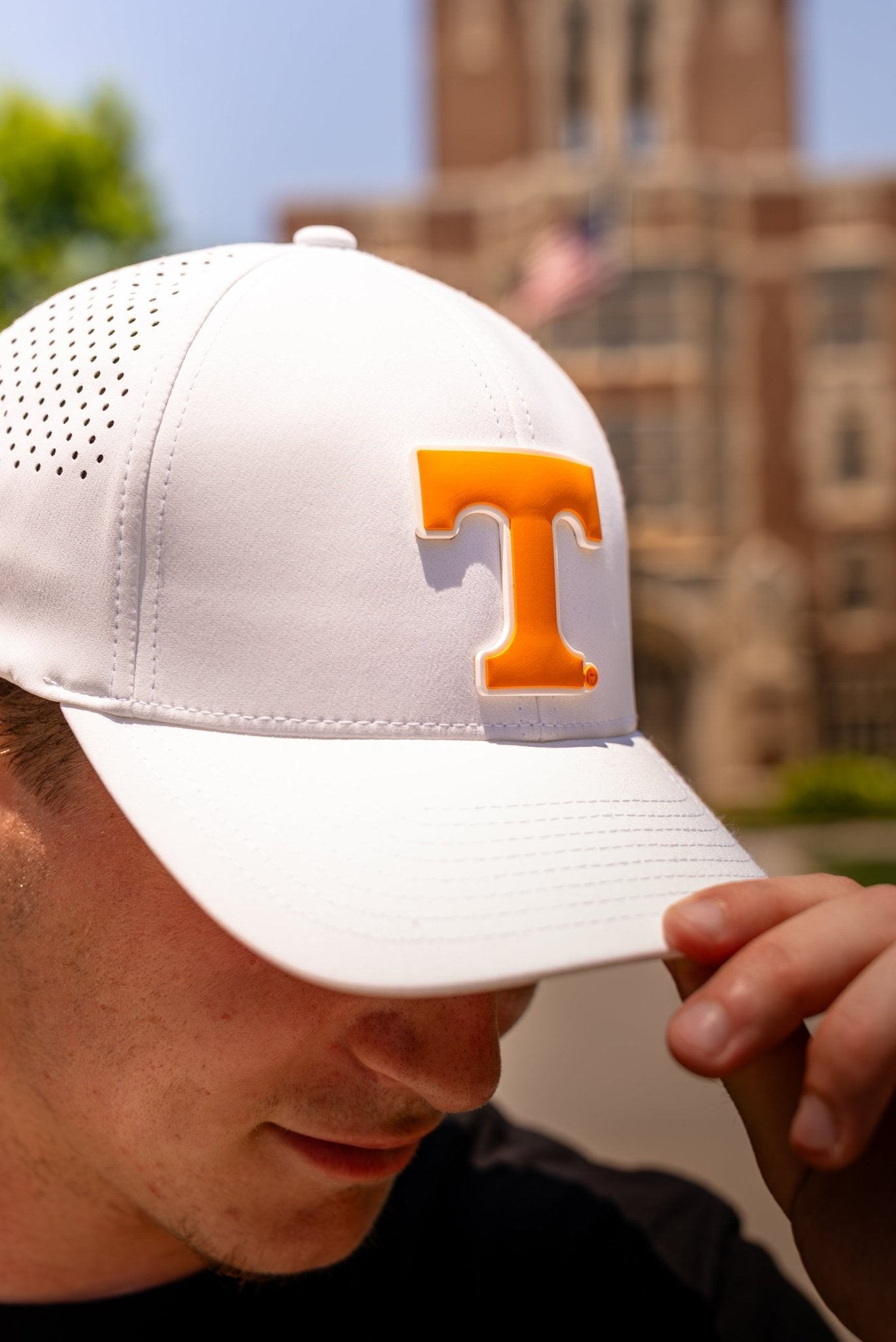 Branded Bills Power T Performance Hat - The Volunteer Club