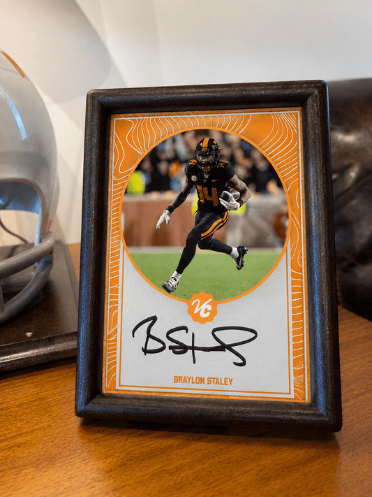 Braylon Staley Autographed 5x7 - The Volunteer Club