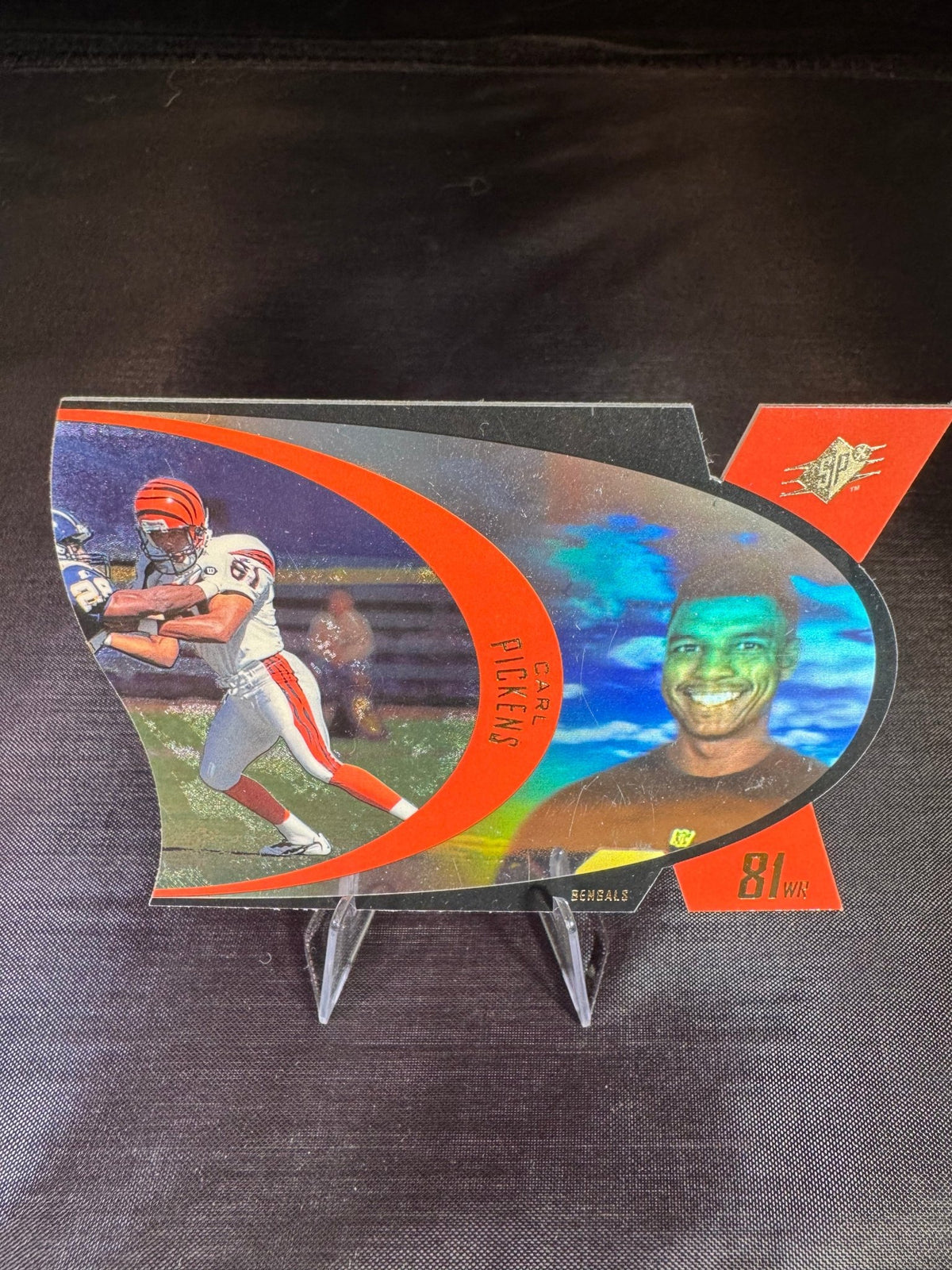 Carl Pickens Upper Deck Signed Card - The Volunteer Club