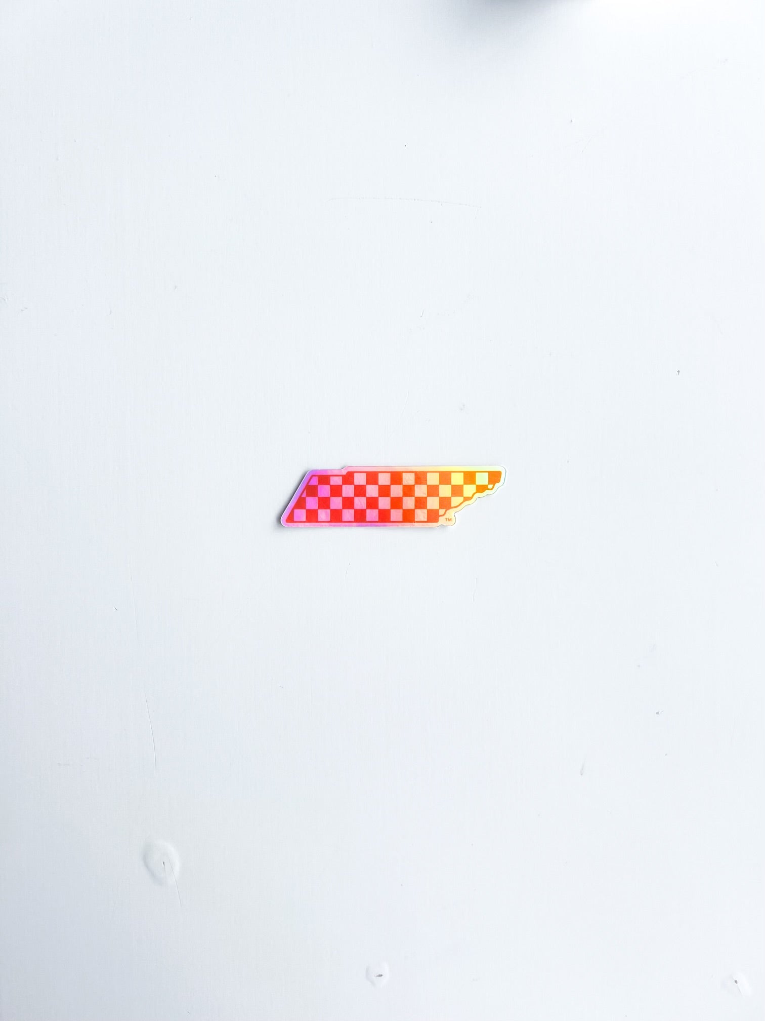 Checkerboard State Holographic Sticker – The Volunteer Club