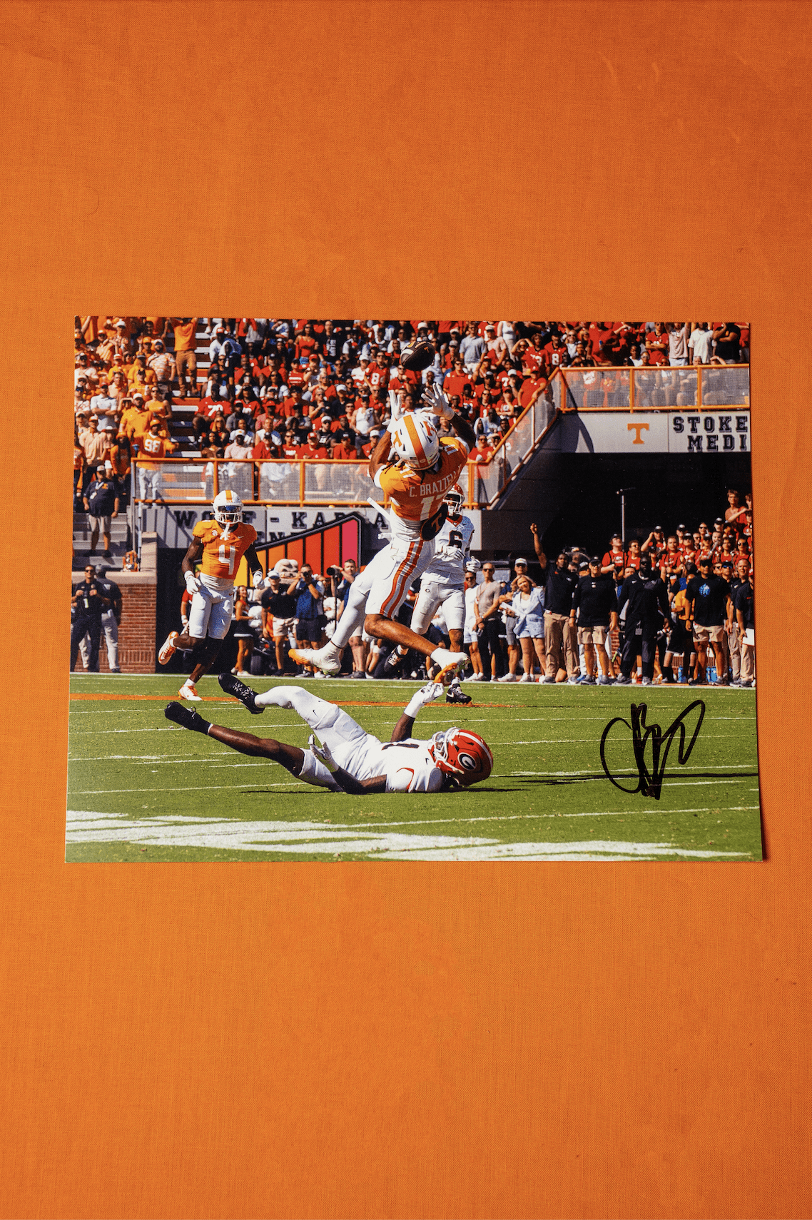 Chris Brazzell Autographed 8x10 - The Volunteer Club