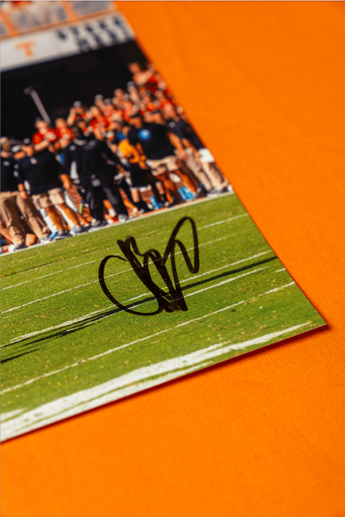 Chris Brazzell Autographed 8x10 - The Volunteer Club