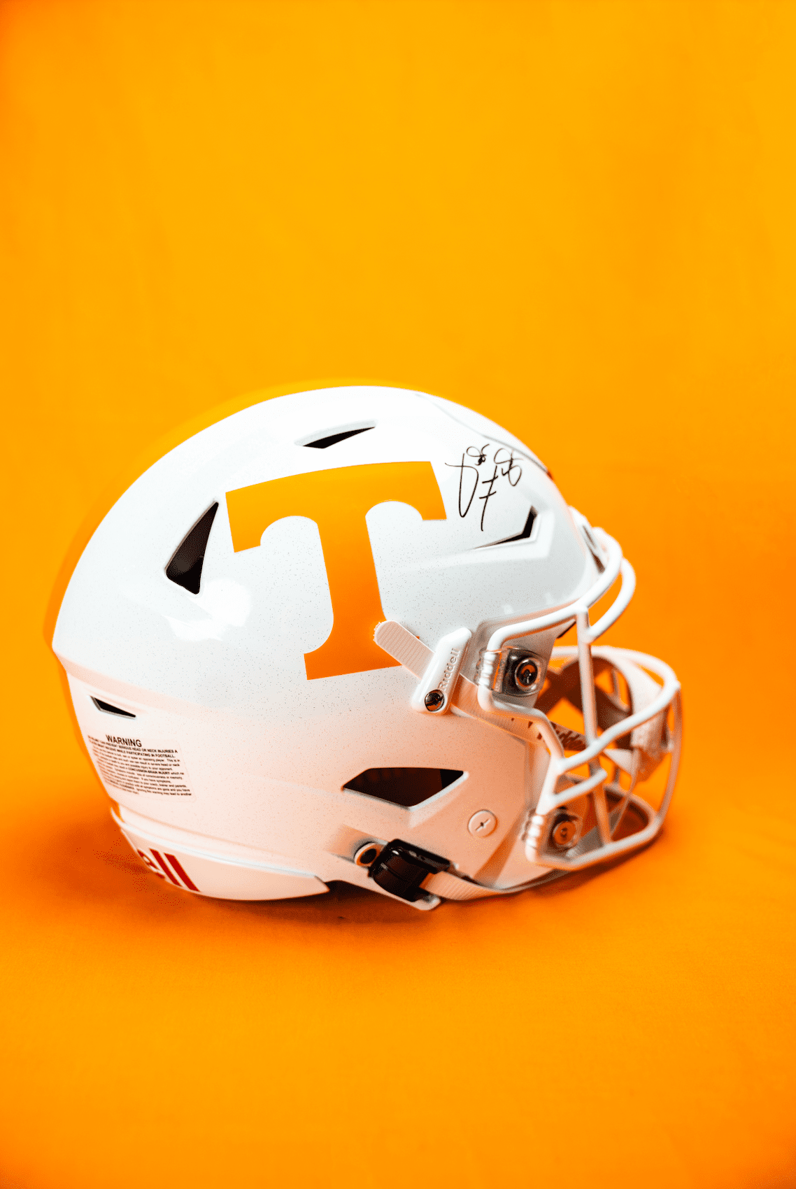 Coach Josh Heupel Autographed Game Model Tennessee Helmet - The Volunteer Club