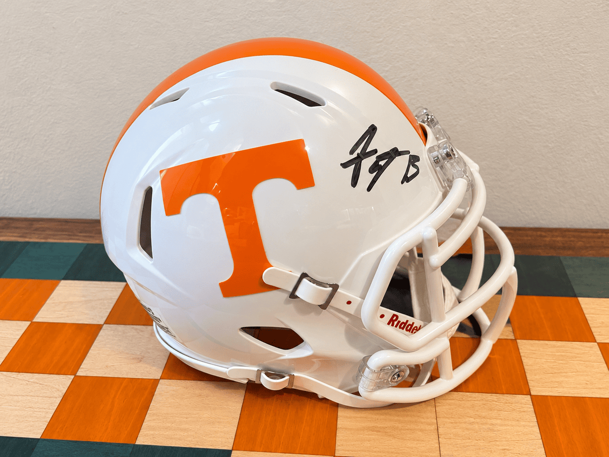 Faizon Brandon Autographed Mini Helmets - The Volunteer Club