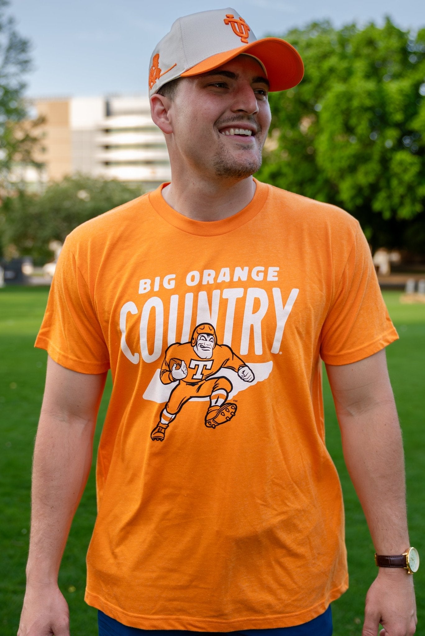 Homefield Apparel Big Orange Country T-Shirt - The Volunteer Club