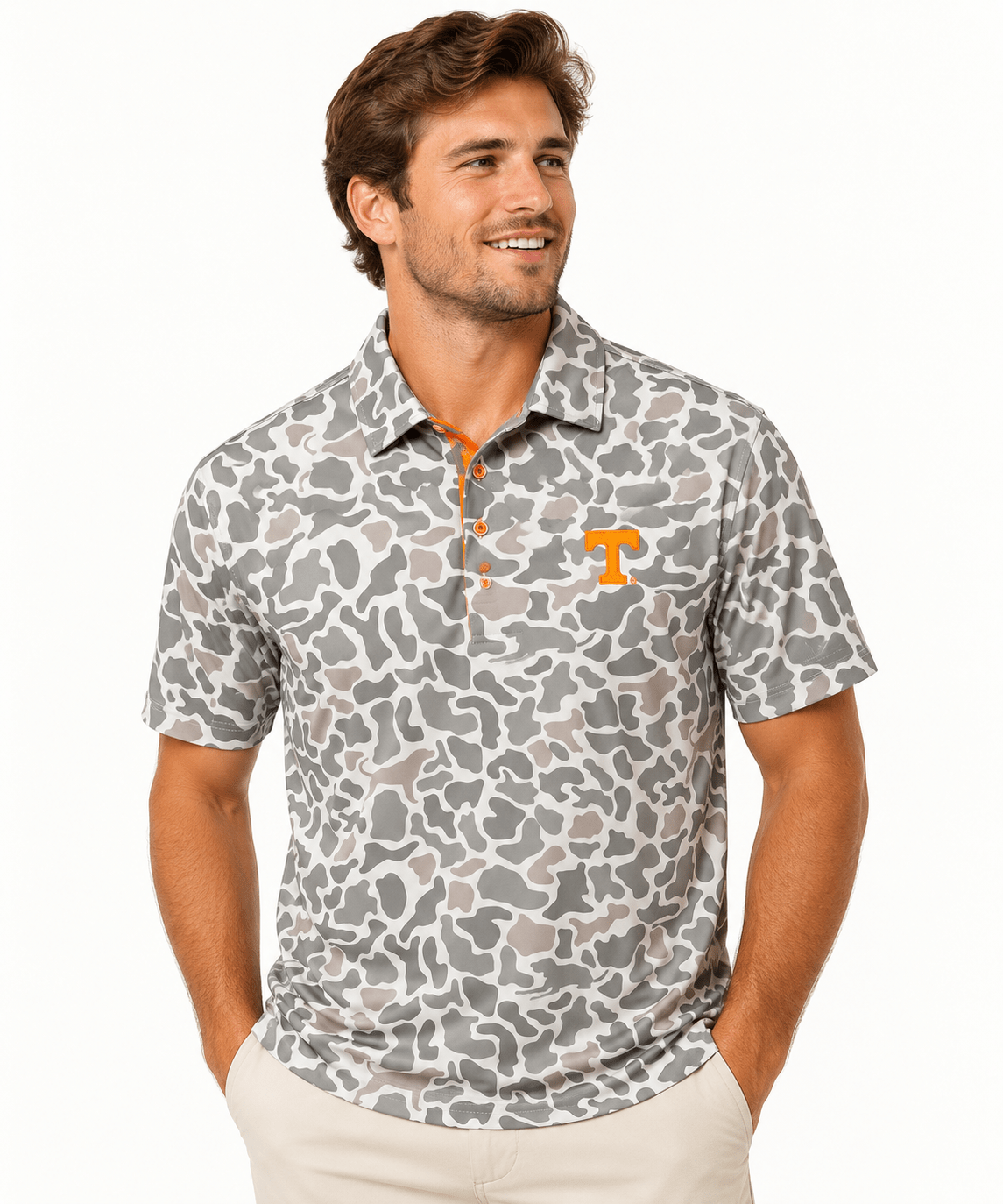 Howlin Hickory Power T Performance Polo - The Volunteer Club