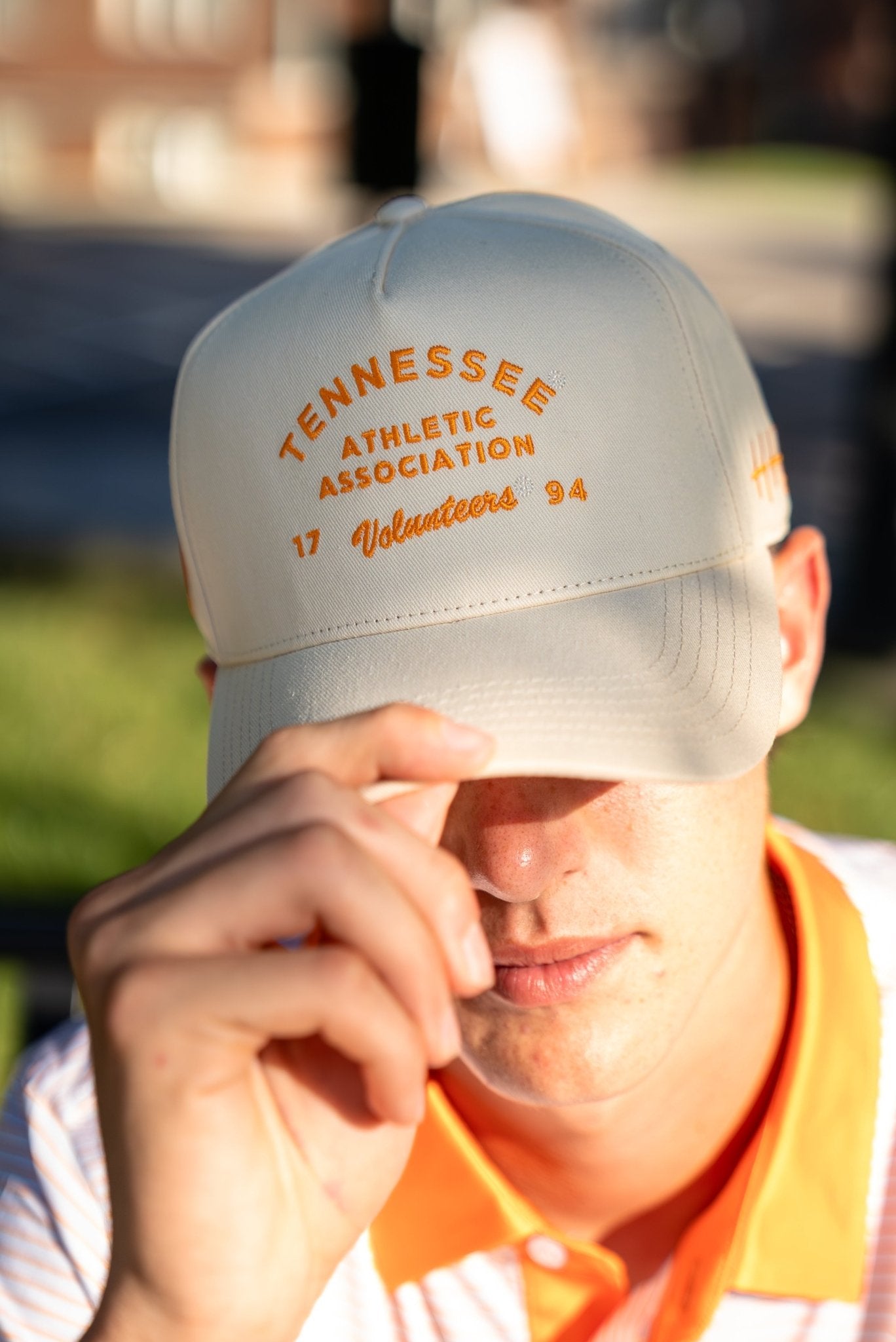Huega House Cream Tennessee Volunteers Athletic Association Hat - The Volunteer Club