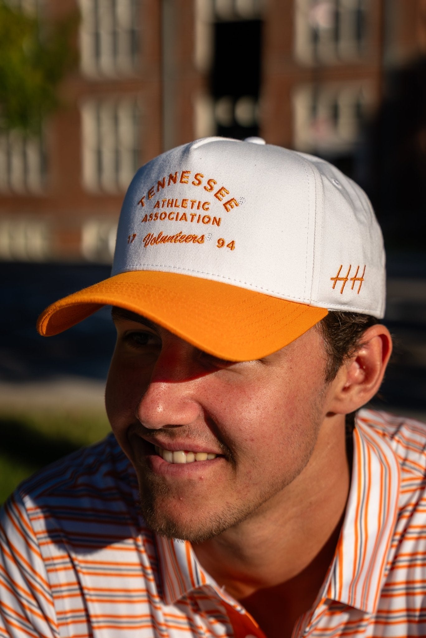 Huega House White Tennessee Volunteers Athletic Association Hat - The Volunteer Club