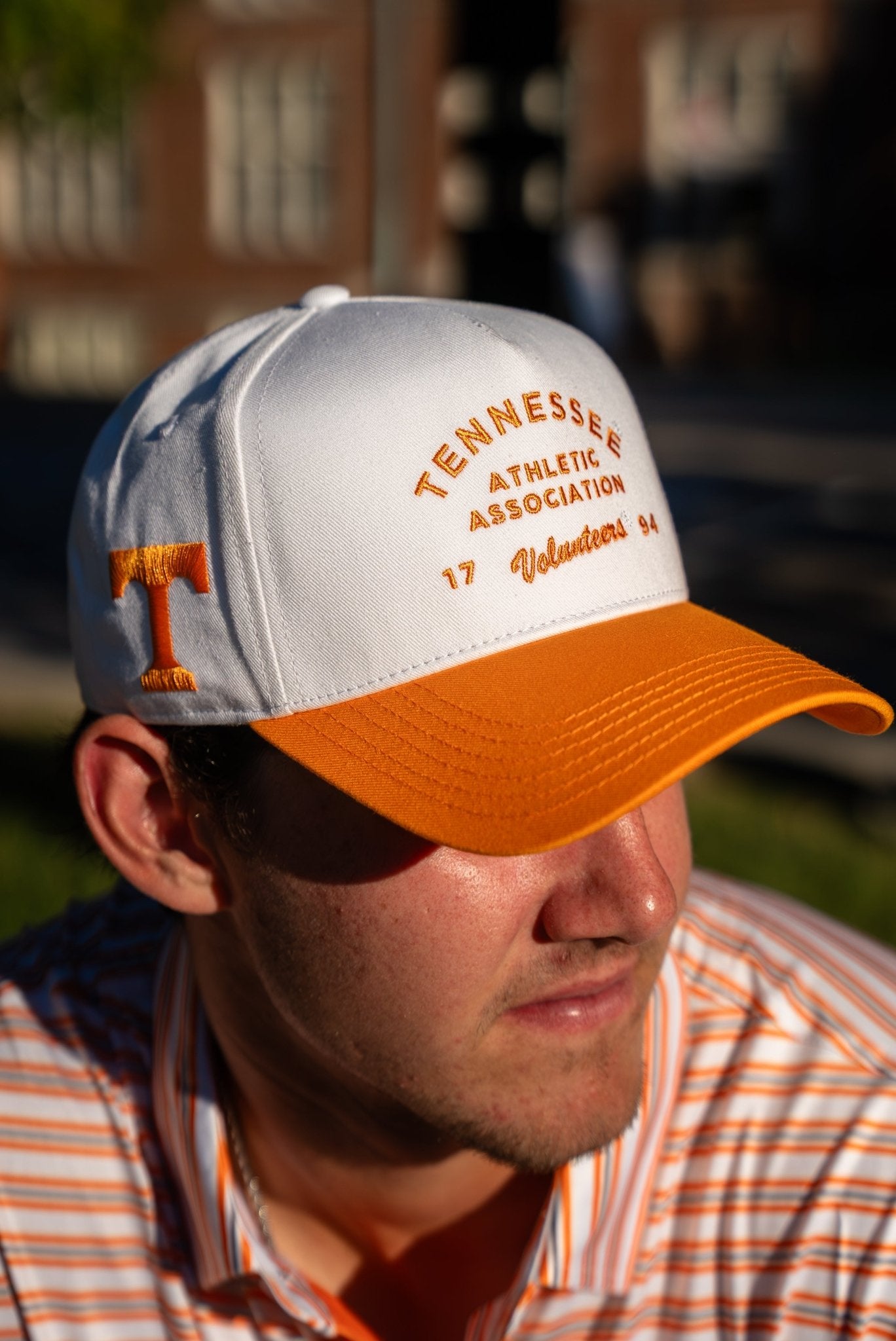Huega House White Tennessee Volunteers Athletic Association Hat - The Volunteer Club