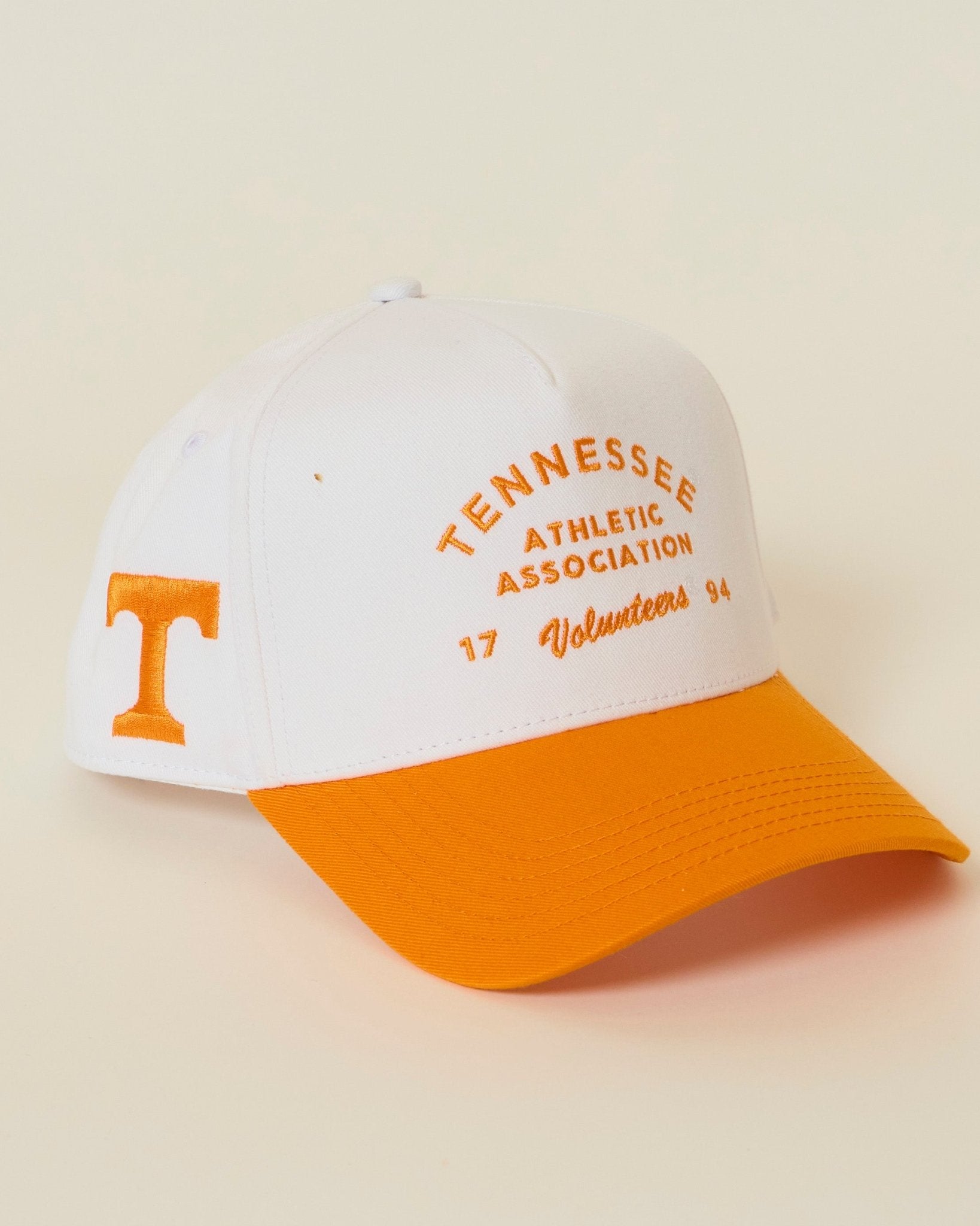 Huega House White Tennessee Volunteers Athletic Association Hat - The Volunteer Club