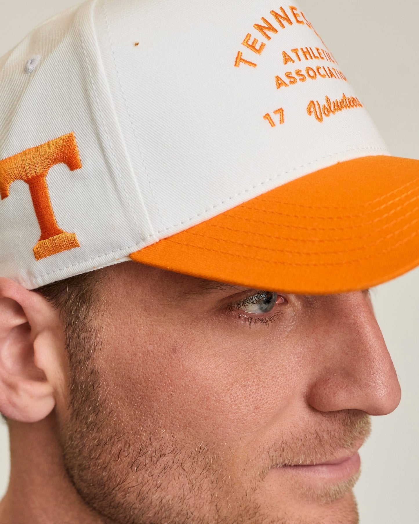 Huega House White Tennessee Volunteers Athletic Association Hat - The Volunteer Club