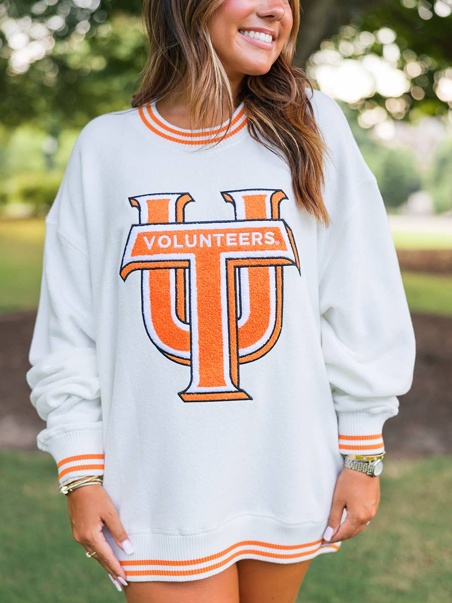 Interlocking UT Varsity Sweater - The Volunteer Club
